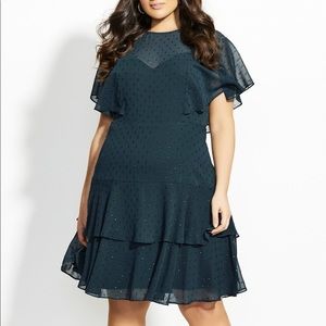 Emerald city chic dress